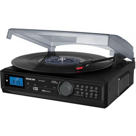  Sencor STT 212U GRAMOFON S USB/SD/FM/BT 